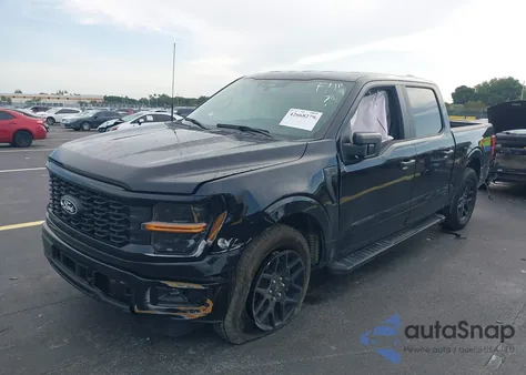 2024 Ford F-150 Stx from USA, damaged, VIN 1FTEW2KP0RKE12611